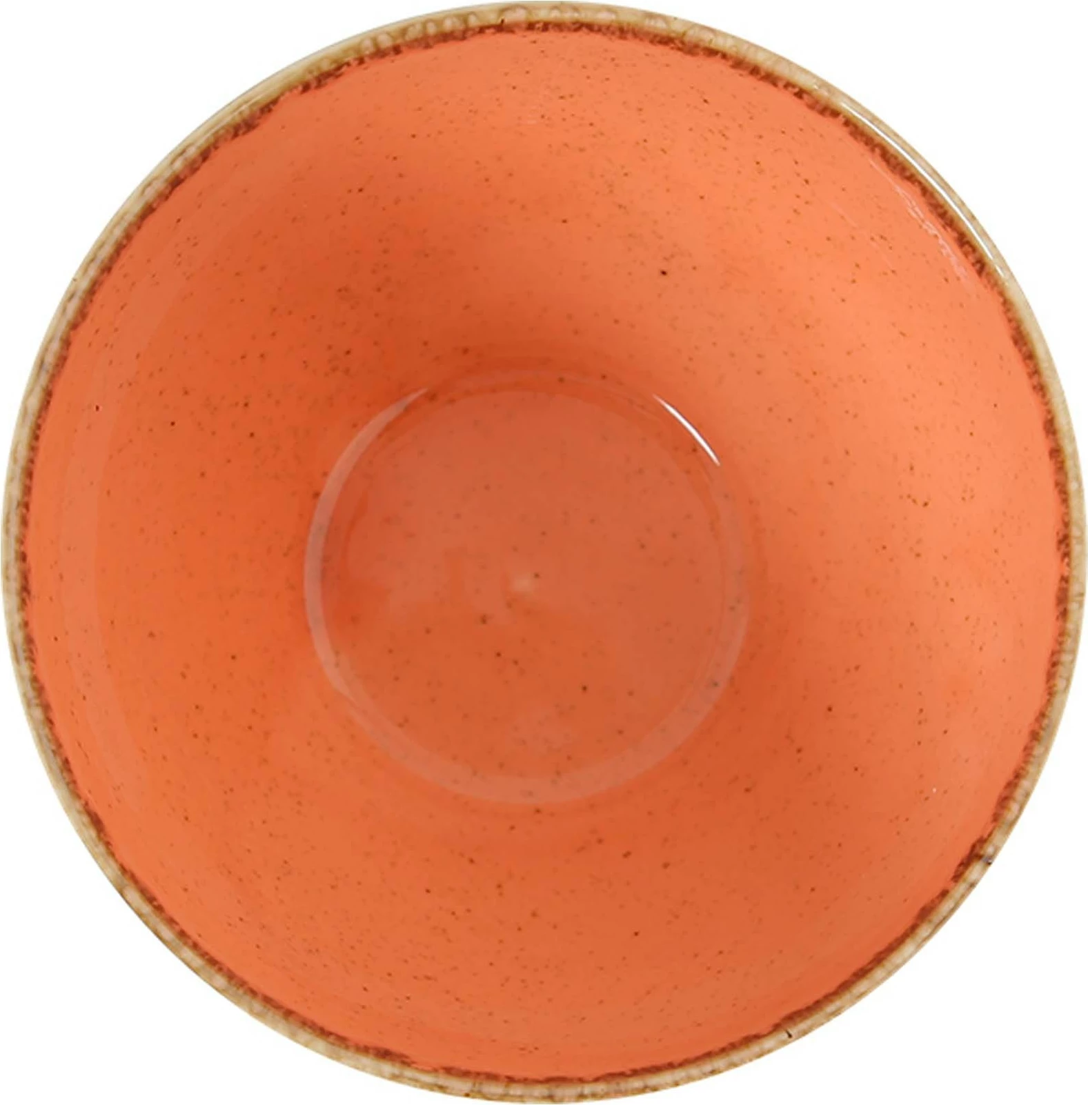 Tas porcelani Porland Seasons Amber 550 ml, Ø140 mm, portokalli, set 6 copë