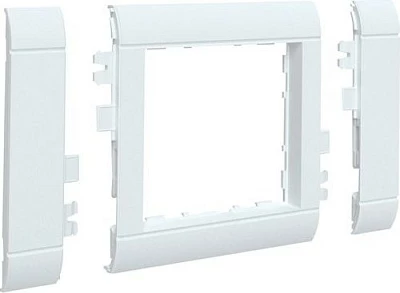 Kornizë modulare Hager GR0800A9016, 55mm/80mm, e bardhë trafik