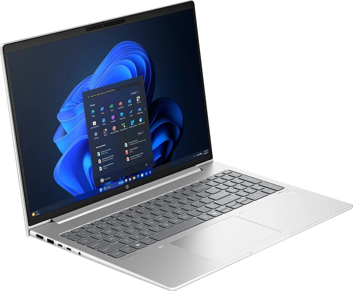Laptop HP ProBook 465 G11, AMD Ryzen 5 7535U, 16" WUXGA, 16 GB RAM, 512 GB SSD, Windows 11 Pro, Argjendtë