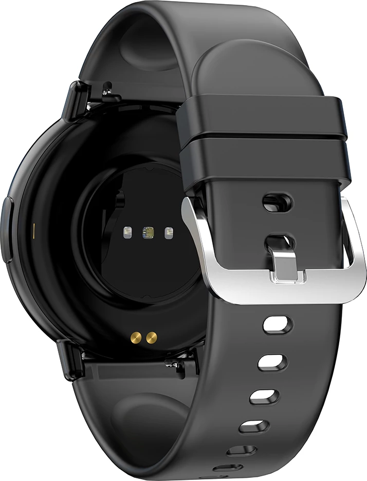 Smartwatch Aiwa SW-A800 1.39\" IPS LCD, Bluetooth thirrje, IP67, 220 mAh, e zezë