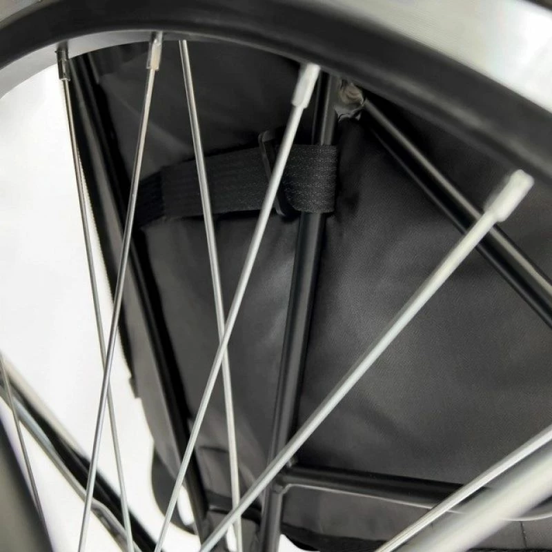 Çantë shpine/çantë biçiklete Wozinsky WBB30BK, e zezë, 30L