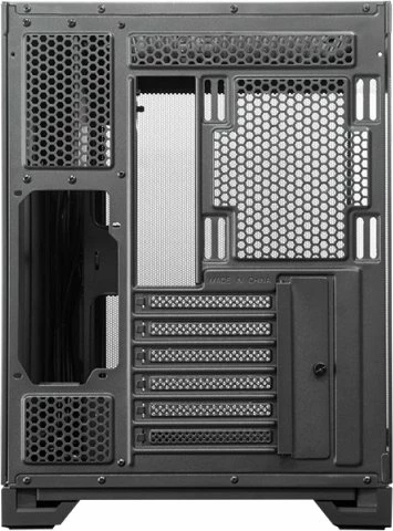 Kasë Chieftec VISIO AIR Fanless GM-30B-M-FL-OP Midi Tower ATX/Micro-ATX/Mini-ITX, pa PSU, e zezë