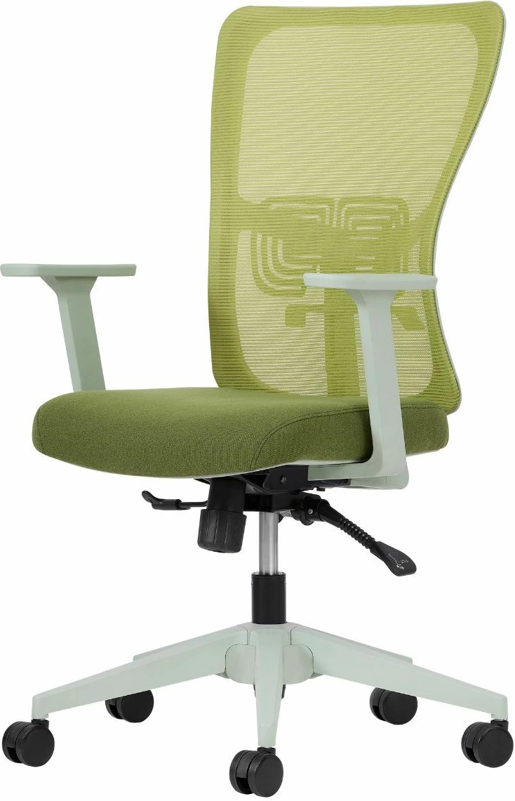 Karrige zyre Skye Decor, mbështetje mesit, 108, ngjyrë e gjelbër