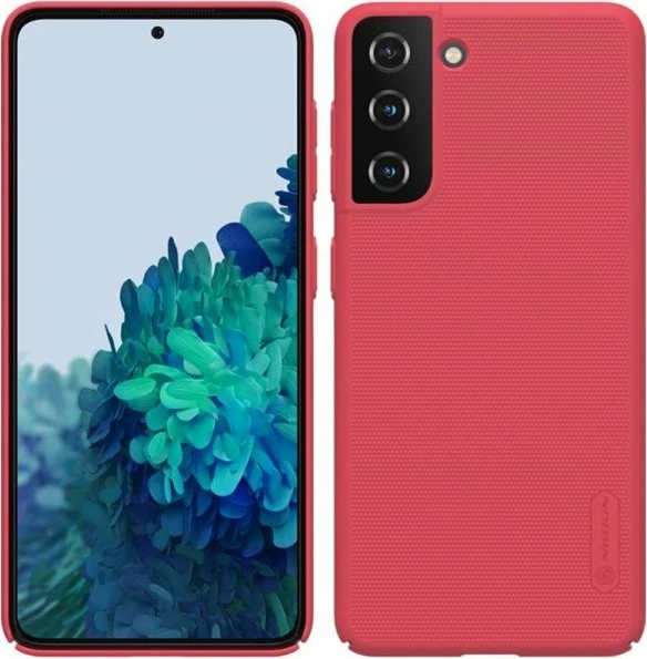 Mbështjellës Nillkin Frosted Protection për Samsung Galaxy S21 G991, i kuq
