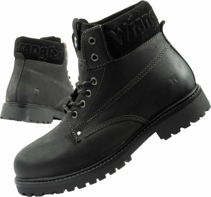 Çizme për meshkuj Wrangler, të zeza