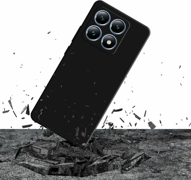 Kuti silikoni 3mk për Xiaomi 14T, e zezë