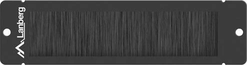 Panel me furçë për rack Lanberg AK-1104-B 10\" 1U, i zi