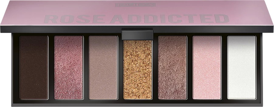 Paletë për sy Pupa Milano Make Up Stories Compact Eyeshadow Palette 004 Rose Addicted për femra, paletë