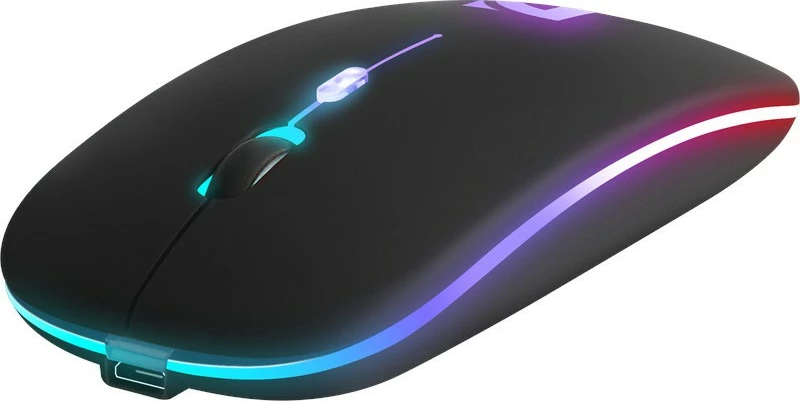 Maus wireless Defender TOUCH MM-997, Silent Click, RGB, 800/1200/1600 DPI, i zi