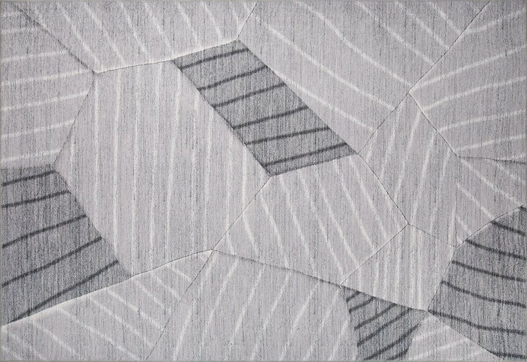 Qilim (210 x 310) Conceptum Hypnose, Funk Chenille, gri AL 179