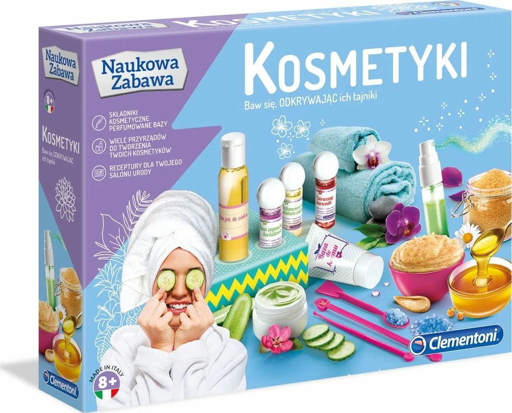 Set shkencor kozmetikë Clementoni Scientific Play 8+