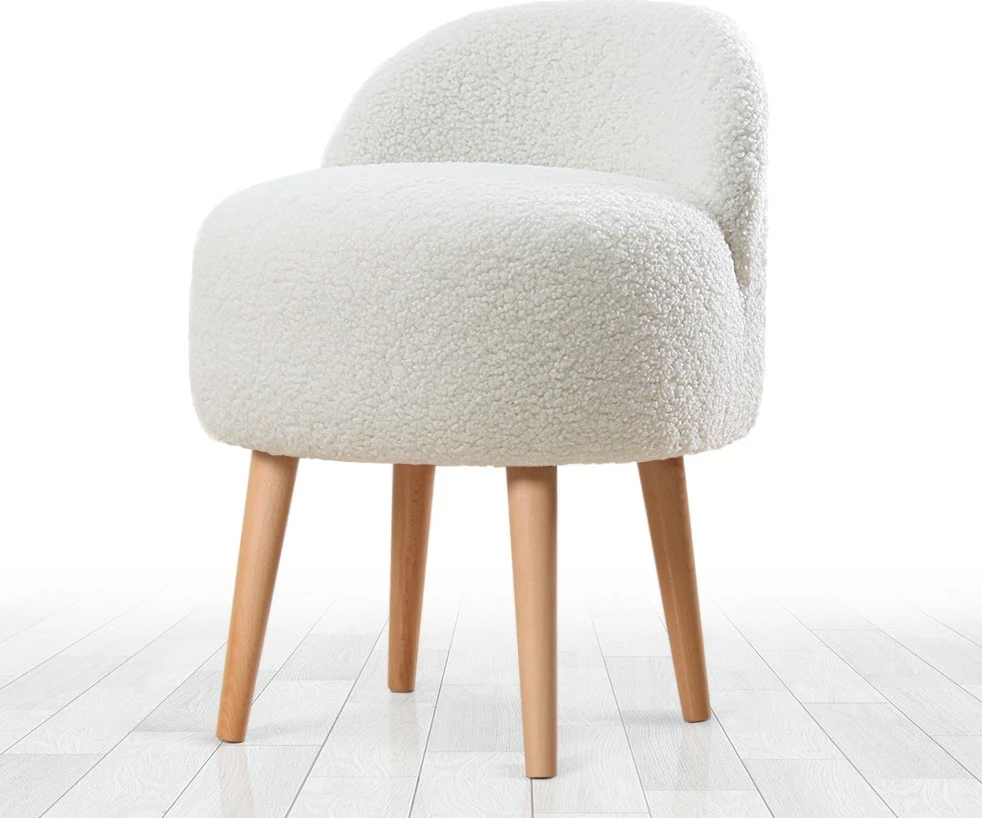 Puf Atelier del Sofa, Rufmee, ngjyrë e bardhë