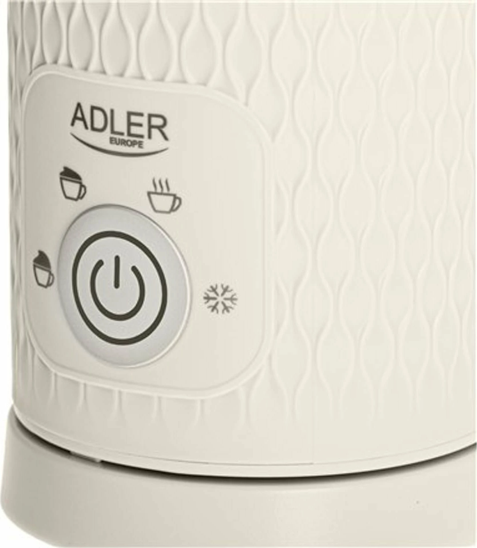Shkumëzues qumështi Adler AD 4495 500W, me ngrohje, 300 ml/130 ml, krem