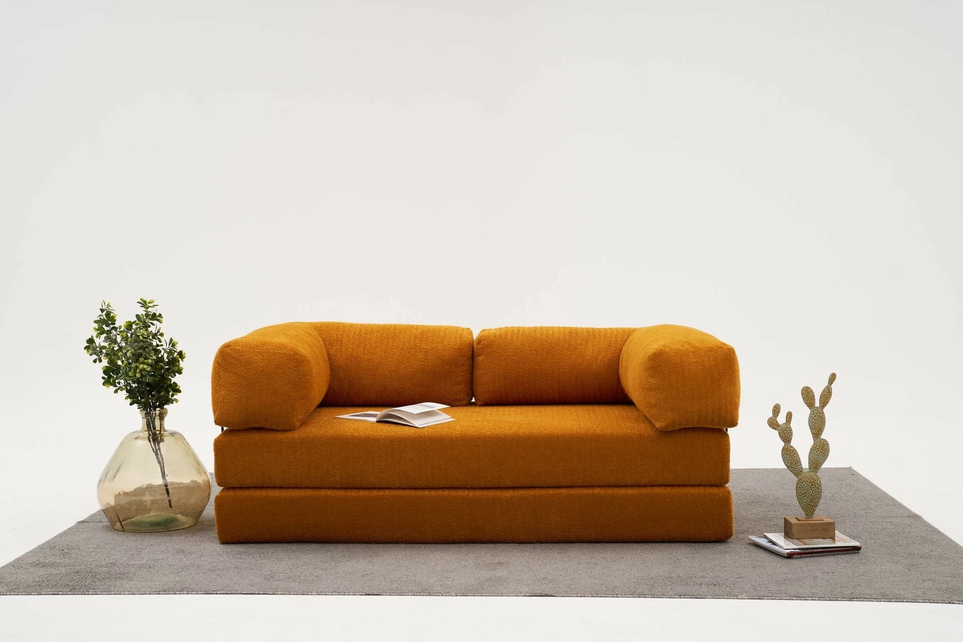 Divan treshe Atelier del Sofa, Comfort, portokalli
