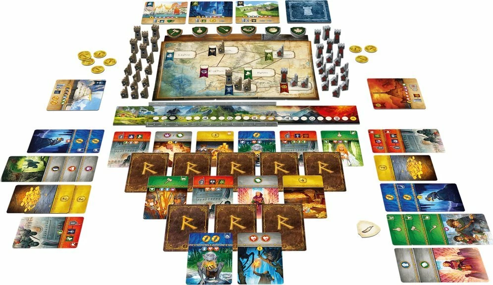 Lojë tavoline Rebel The Lord of the Rings: The Battle for Middle-earth, 2 lojtarë, 30 min, 10+, version polonisht