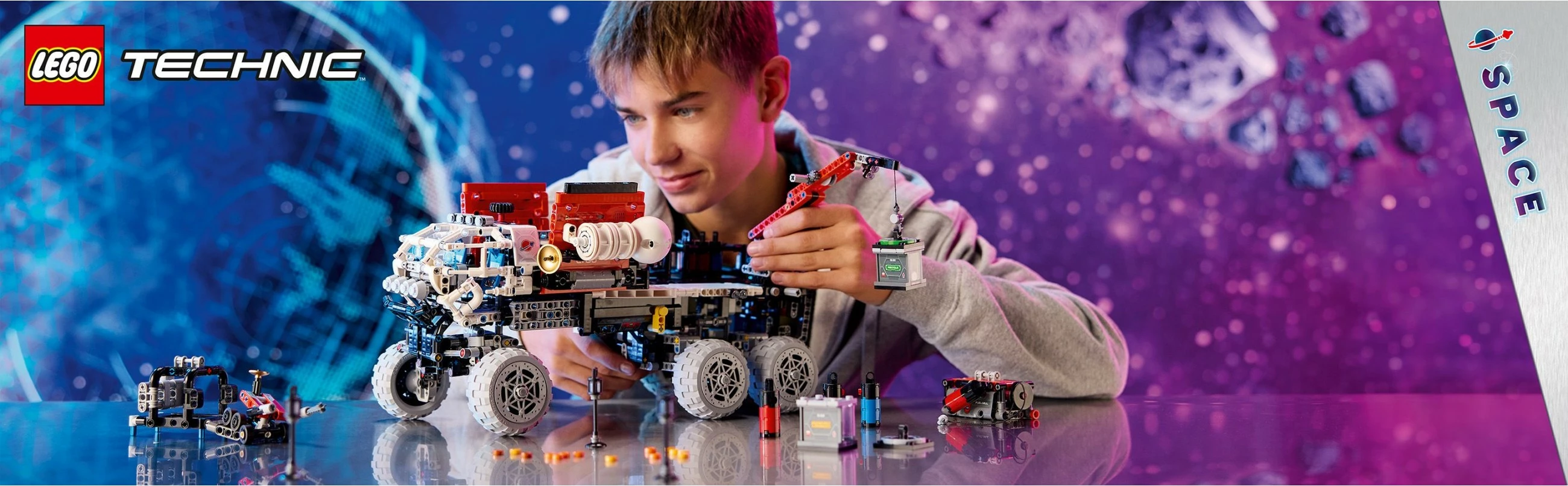 Set ndërtimi LEGO Mars Crew Exploration Rover, 11 vjeç+, 1599 pjesë, shumëngjyrësh