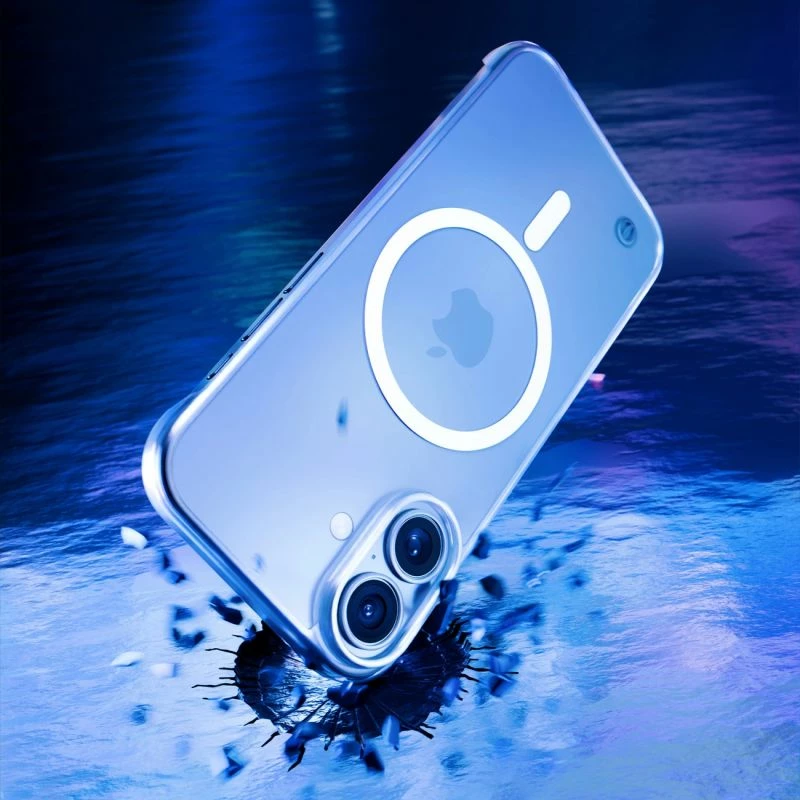 Mbrojtëse telefoni 3mk Just20g MagCase për iPhone 16, transparente