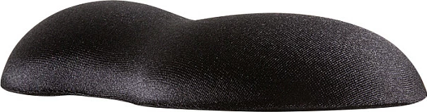 Mbështetëse xheli për kyç të dorës LogiLink, 145x55x20 mm, e zezë