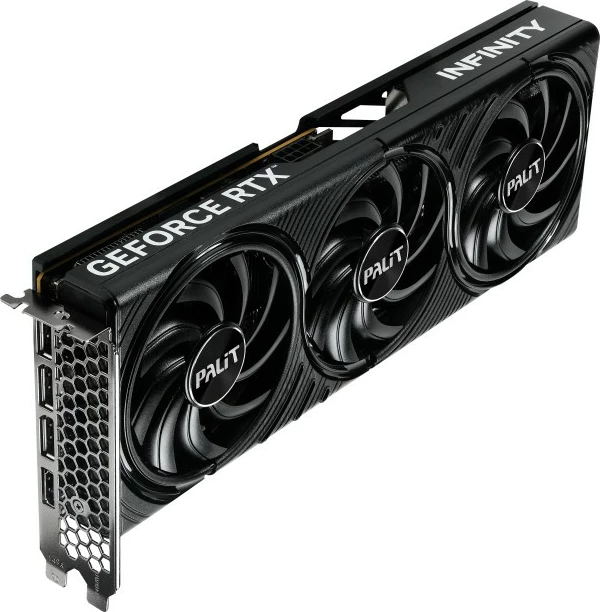 Kartelë grafike Palit RTX 5060 Infinity 3, 8GB GDDR7, 3 fan, e zezë