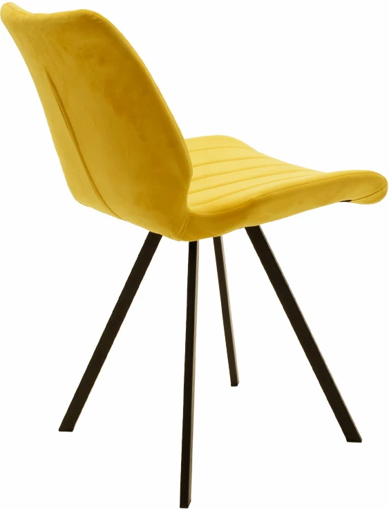 Karrige Sabia kadife e verdhë-këmbë e zezë