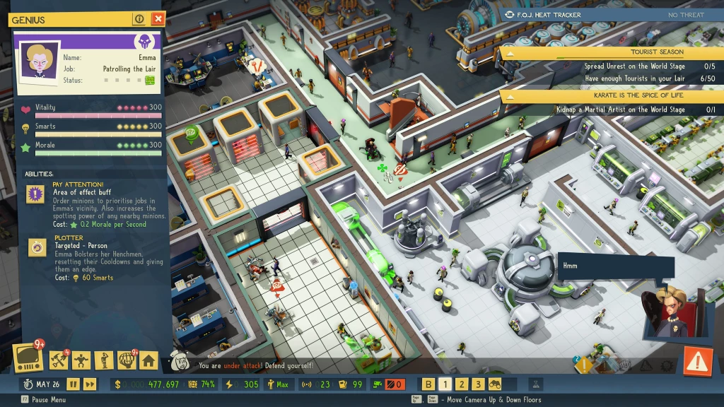 Video lojë Soldout Evil Genius 2: World Domination për Xbox One & Xbox Series X, PEGI 12