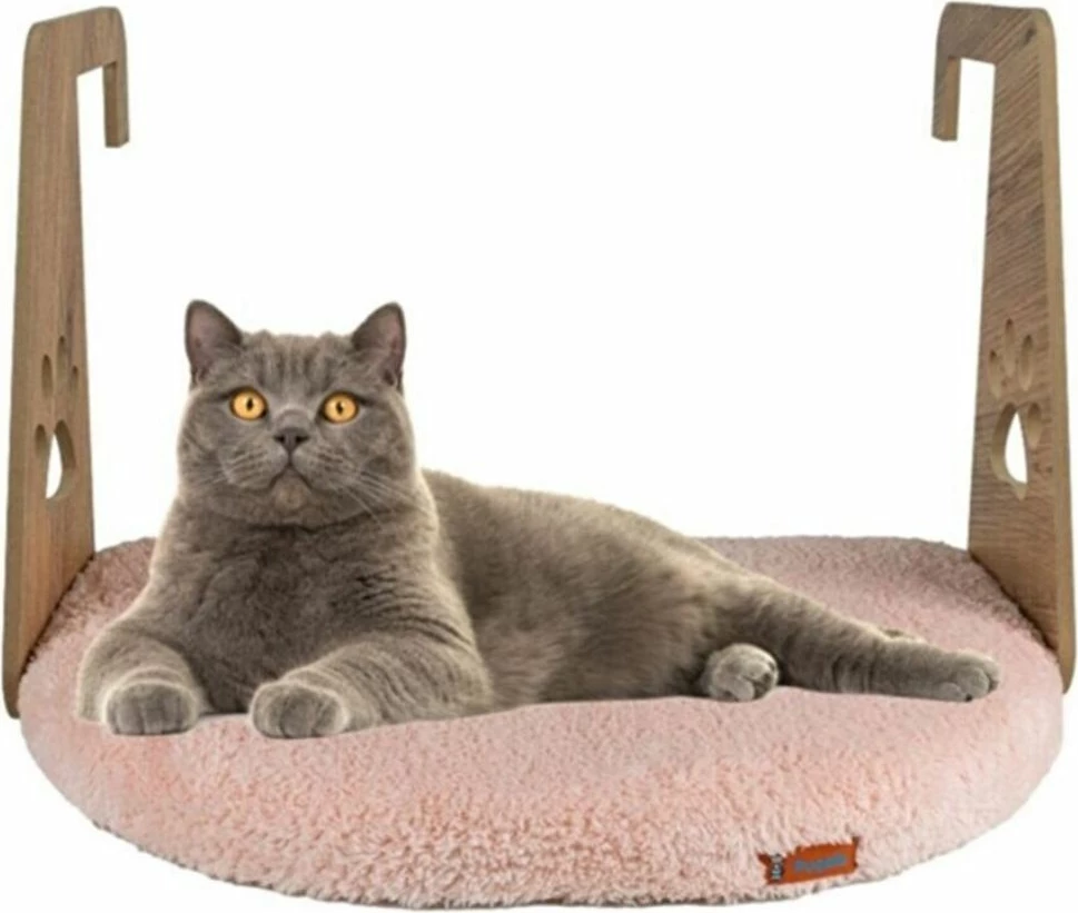 Shtrat për kafshë, për radiator, ngjyrë rozë, Paws & Whiskers