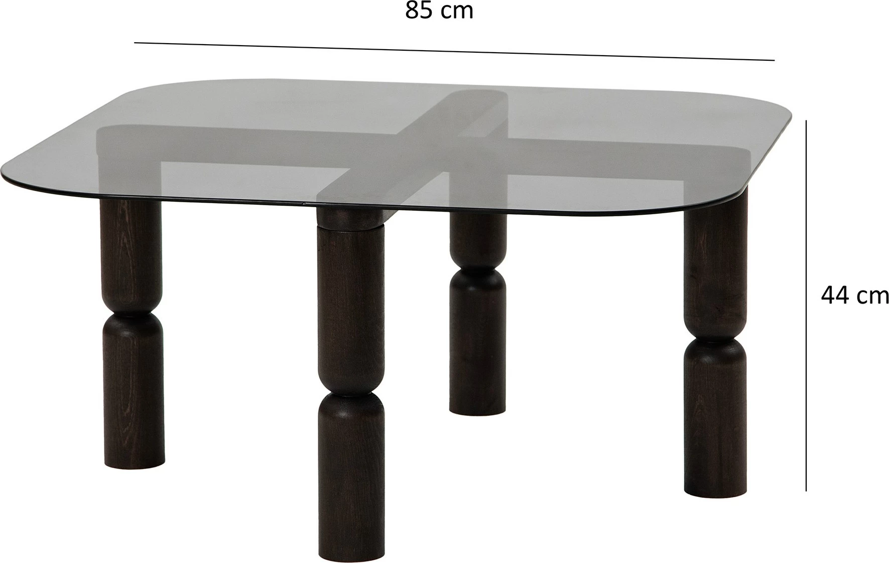 Tavolinë kafeje Hanah Home, Kei, anthracite dhe fume