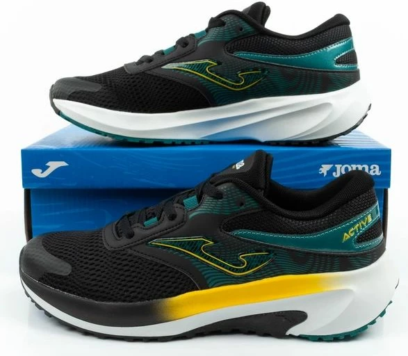 Atlete vrapimi Joma Active meshkuj, të zeza dhe kaltër