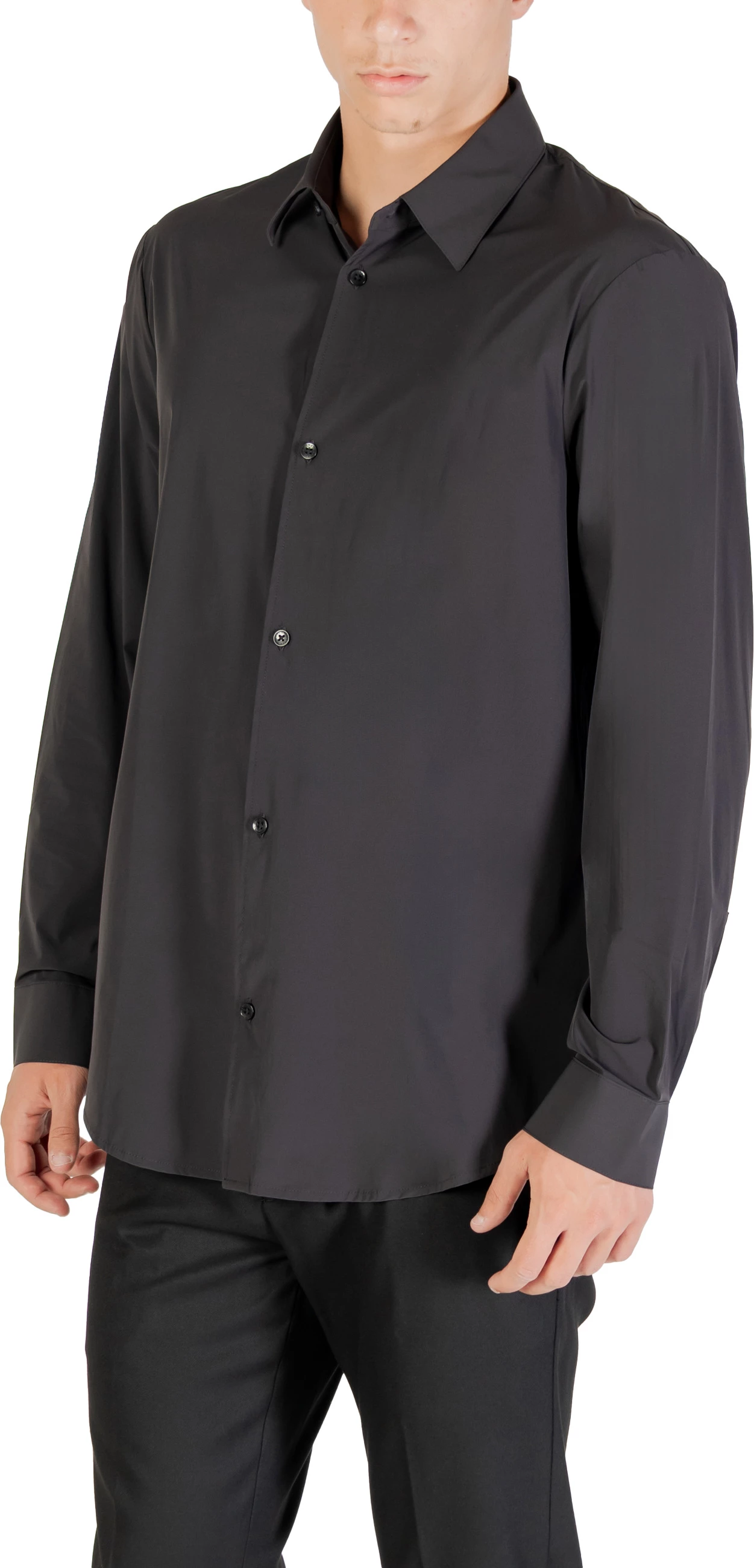 Këmishë për meshkuj Armani Exchange XM001567 AF19193, e zezë [Madhësia: M]