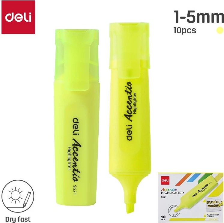 Deli Nenvizues Verdhe 1/10 S621