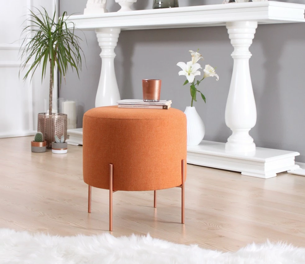 Puf Atelier del Sofa, portokalli, 42 cm