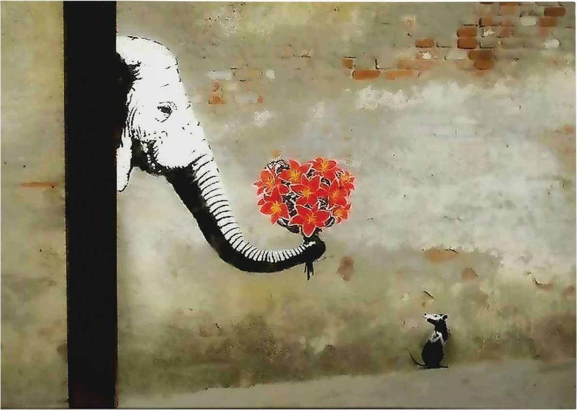 Pikturë dekorative në kanavacë Wallity, WY116, 70x100cm
