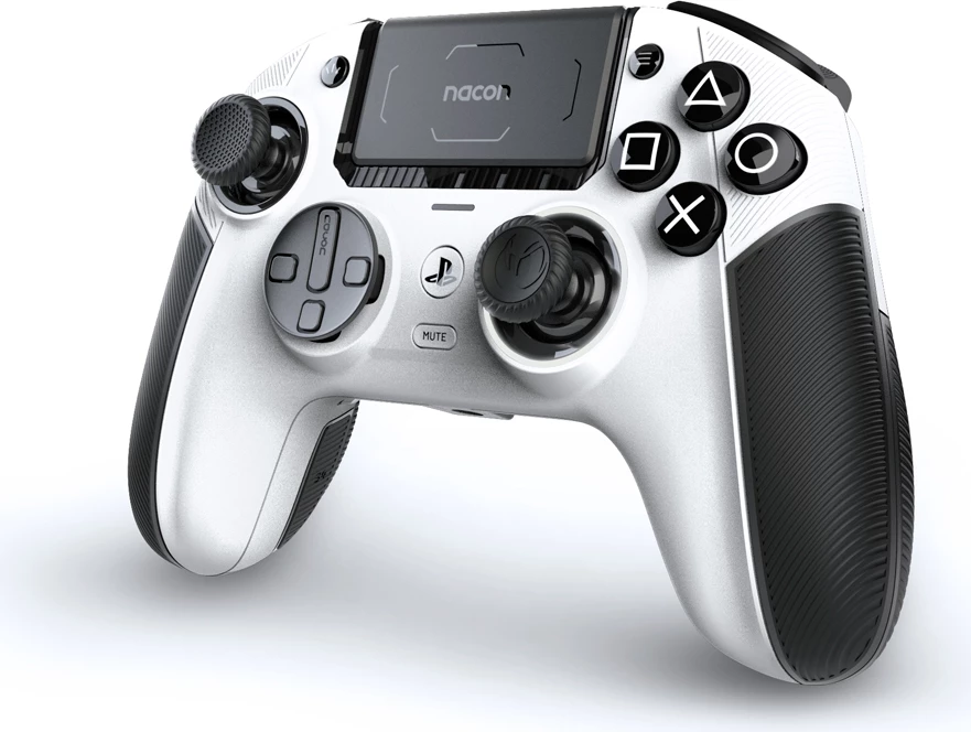 Gamepad Nacon Revolution 5 Pro, wireless, RGB, Hall Effect, për PS5, i bardhë