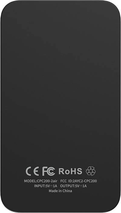 Adapter wireless Carlinkit 2AIR për CarPlay/Android Auto, CPC200-2AIR, i zi