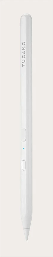 Stylus TUCANO Pencil 3 për iPad, Bluetooth, 50 orë bateri, USB-C, i bardhë