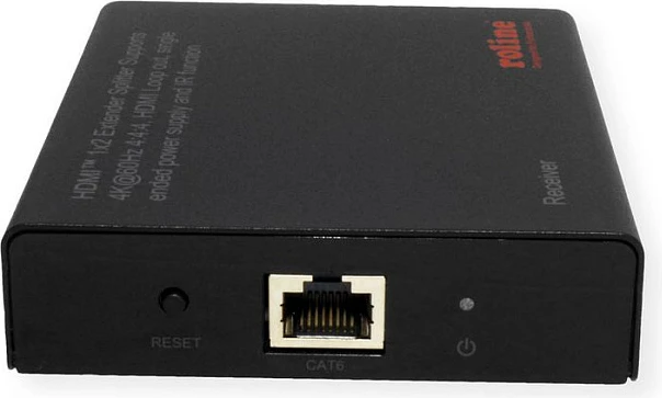 Zgjatues dhe ndarës HDMI ROLINE 1x2, Cat6A, 70m, 4K@60Hz