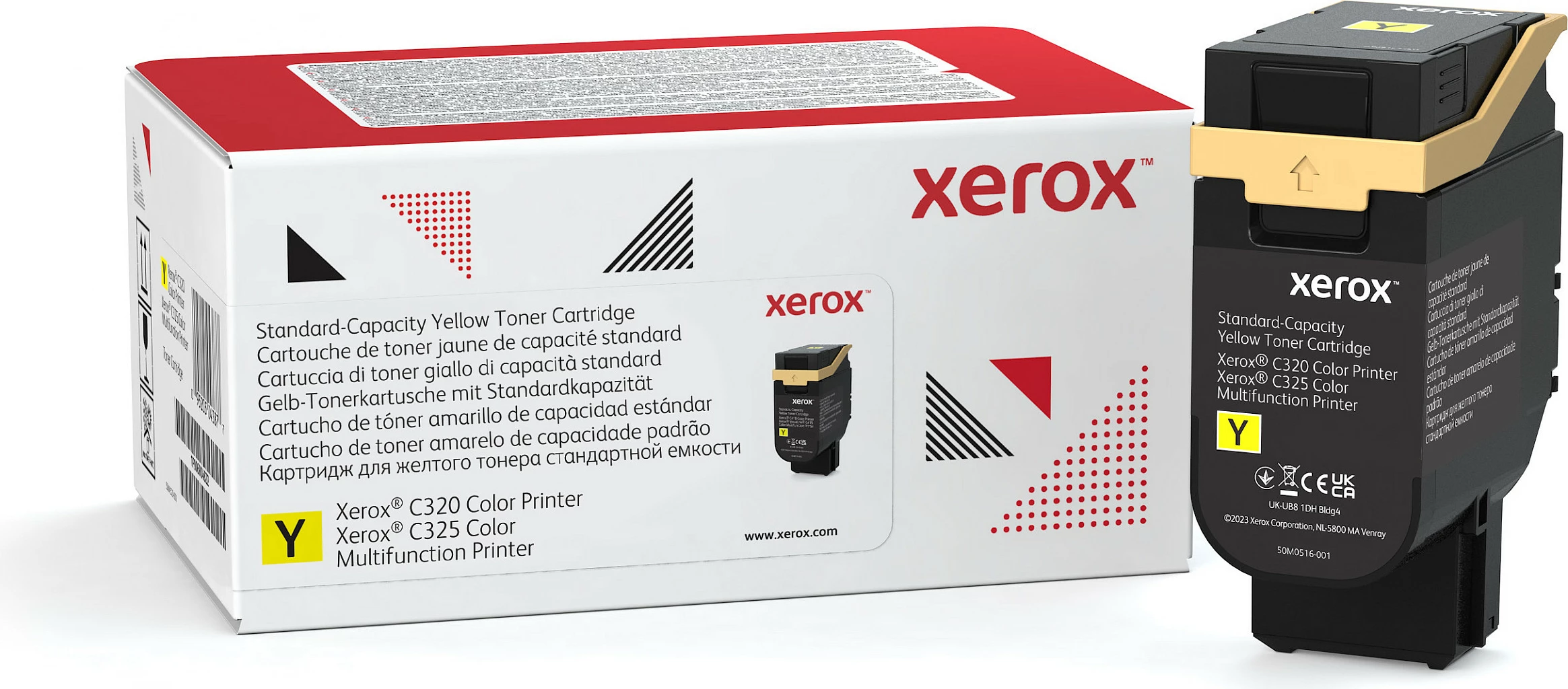 Toner Xerox 006R04822 për Xerox C320/C325, i verdhë, Standard Yield 1800 faqe
