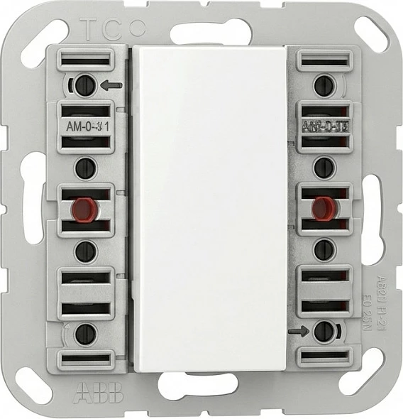 Modul tast-sensori KNX Jung A 52941 ST, universal 4x, F50, seri AS/A, i bardhë