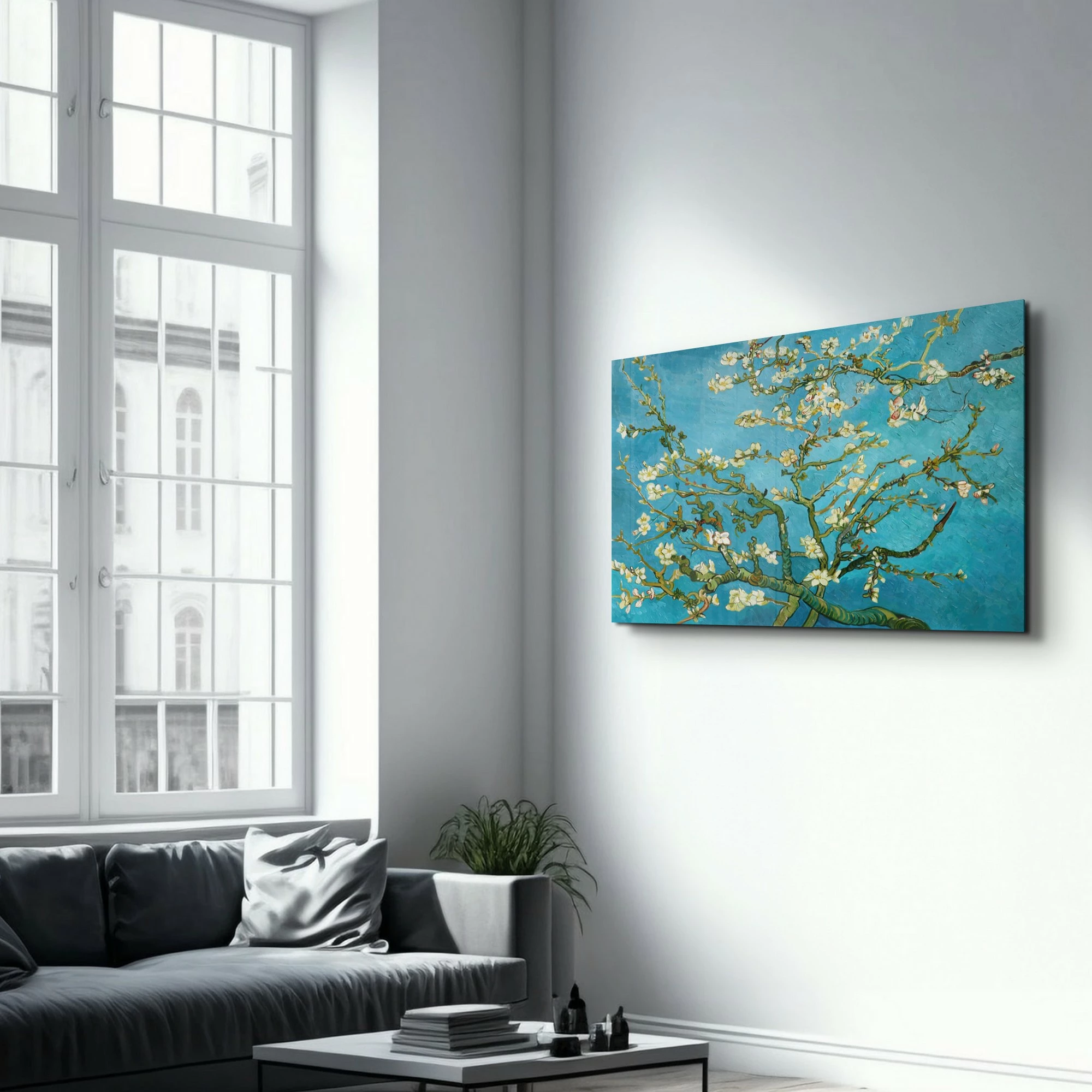 Pikturë dekorative prej xhami të temperuar, Wallity, CAM-1030, 46x72cm