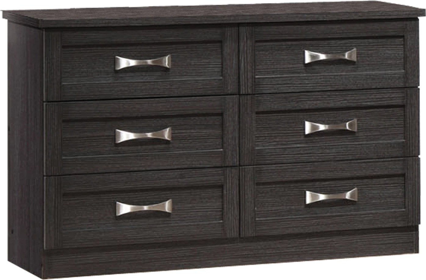 Tavolinë për grim me sirtarë FH317.01 me 6 sirtarë Zebrano 120x40x76cm