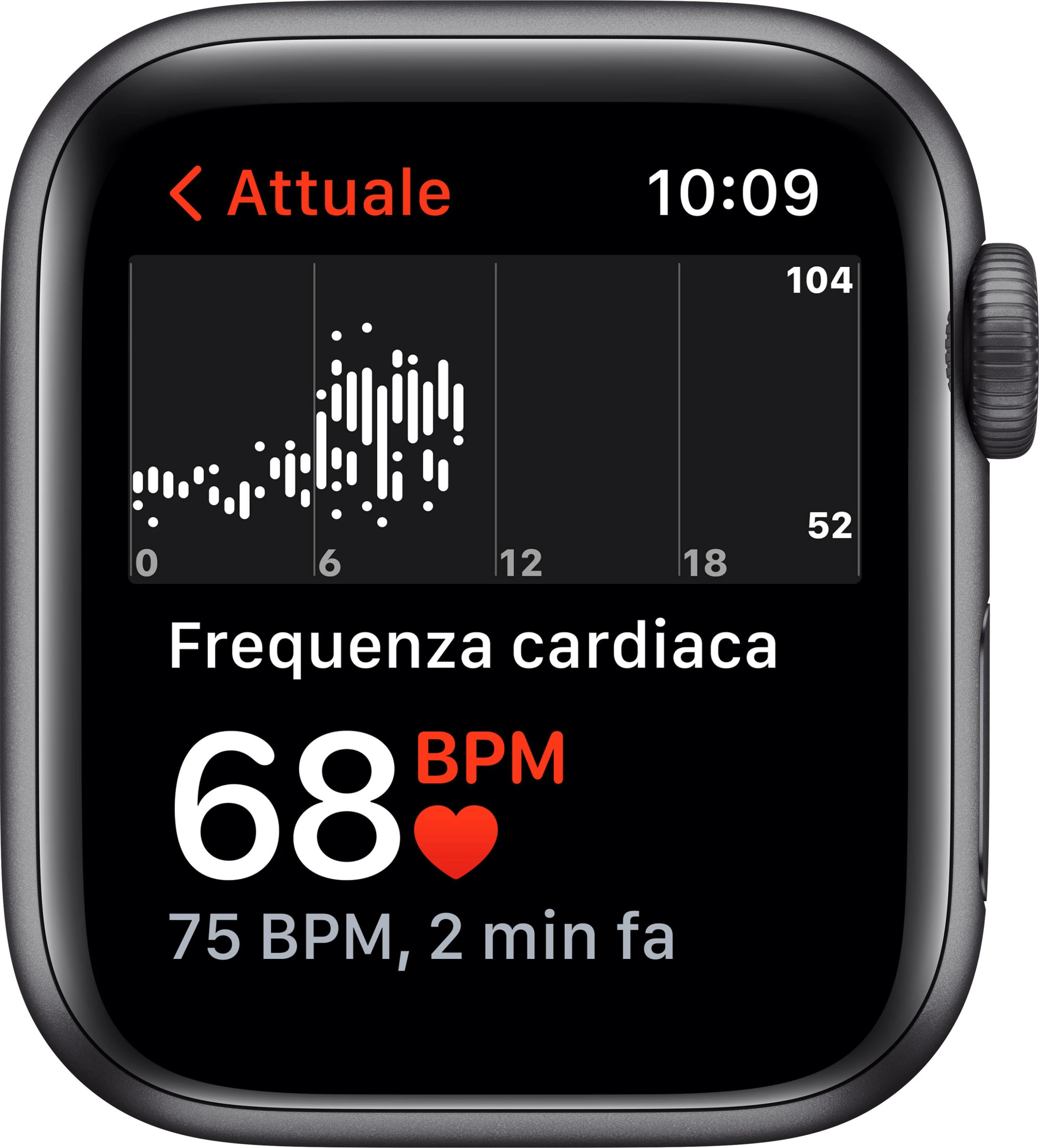 Smartwatch Apple Watch SE 44mm, alumini Space Grey, rrip sportiv Midnight