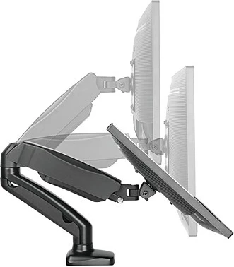 Mbajtës monitori ICY BOX IB-MS303-T, krah tavoline, deri 32", VESA 75x75/100x100, i zi