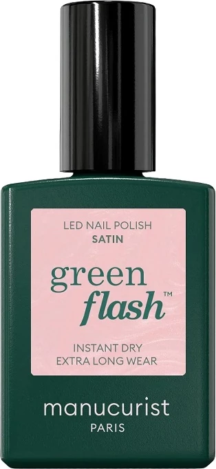 Llak për thonj Manucurist Green Flash për femra Satin 15ml