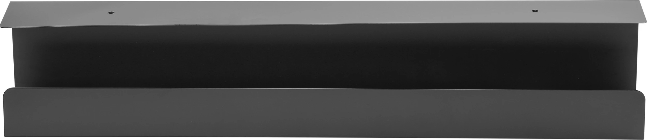 Organizues kabllosh EQUIP, tabakë kabllosh për tavolinë, 600 mm, e zezë