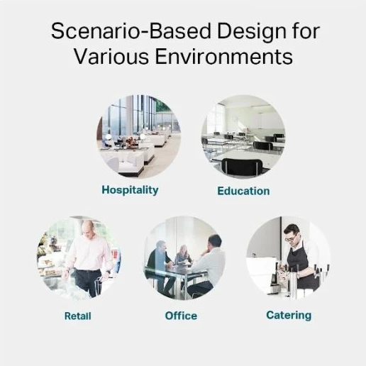Switch TP-LINK JetStream TL-SG3428MP 28-Port Gigabit L2+ Managed me 24-Port PoE+ 384W, i zi