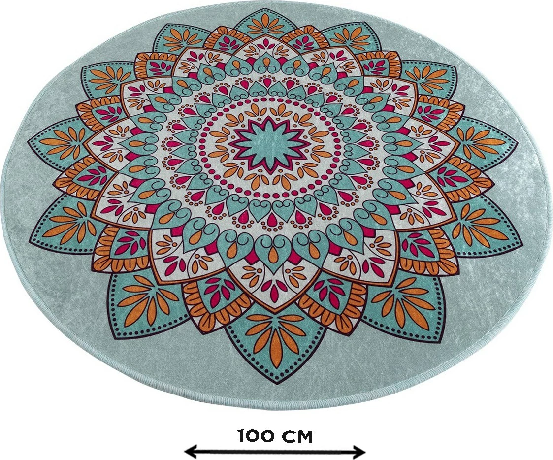 Tapet banje Mijölnir, Royal Djt, shumëngjyrësh, 100 cm