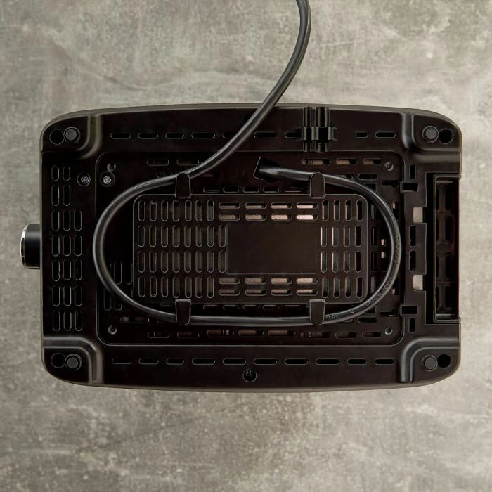 Toster VONSHEF 2000191, 2-feta, 7 nivele pjekjeje, defrost/reheat/stop, tabaka thërrimesh, argjendtë/e zezë