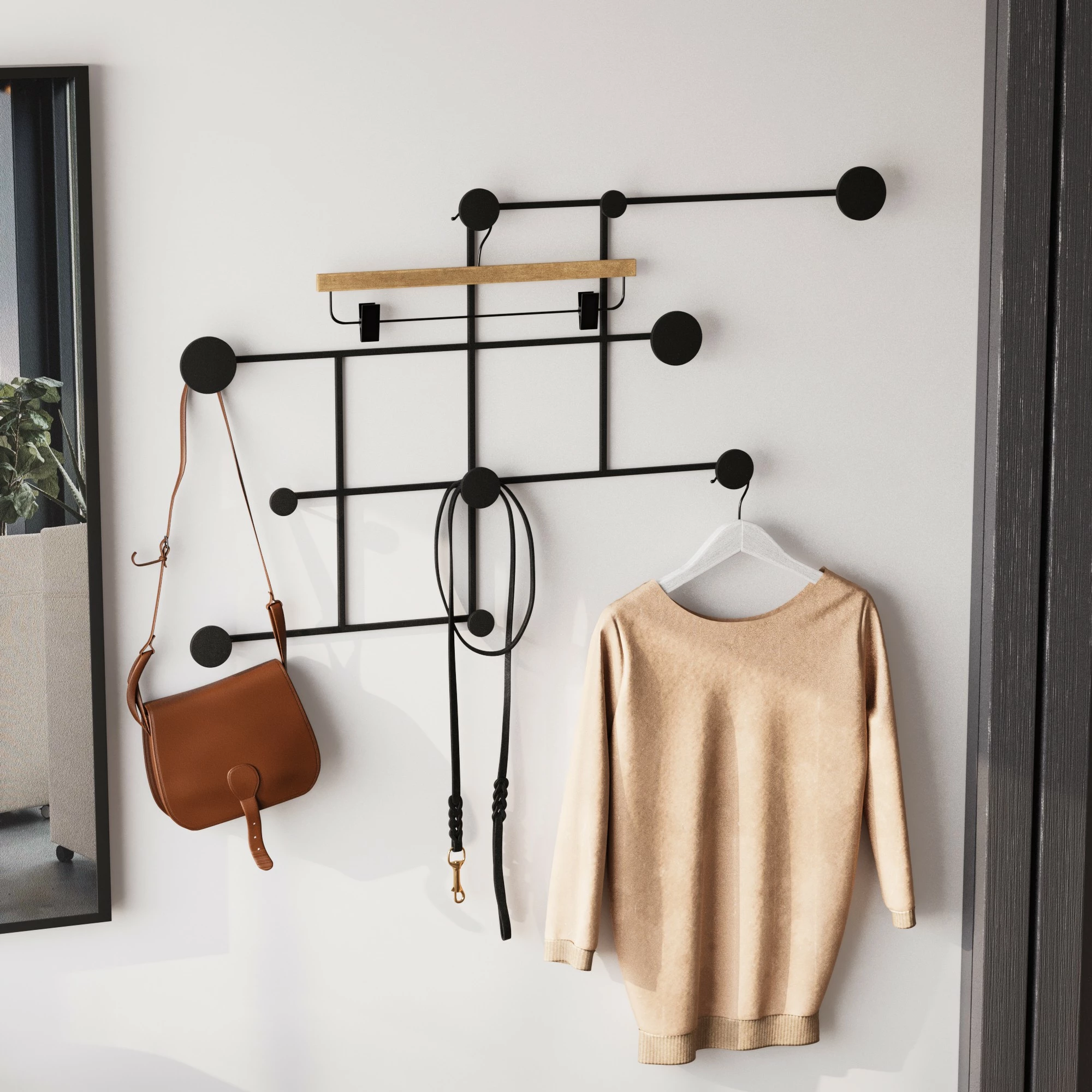 Varëse muri metalike Wallity, Fatara, e zezë