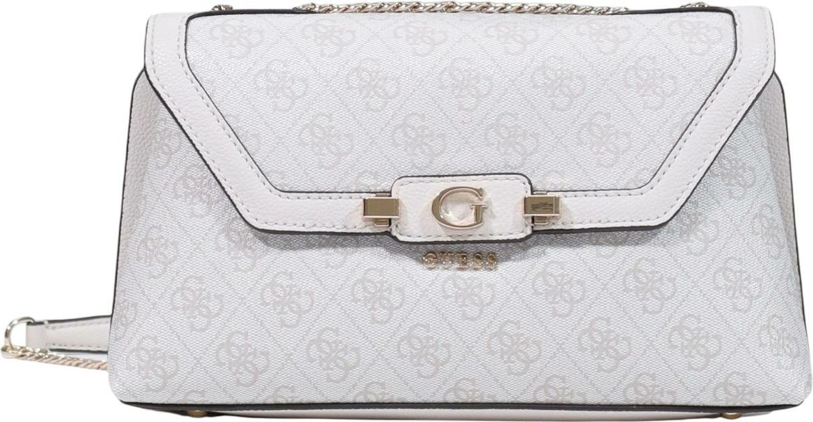 Çantë krahu për femra Guess Coleen Logo Small SA HWSG97 49210, e bardhë