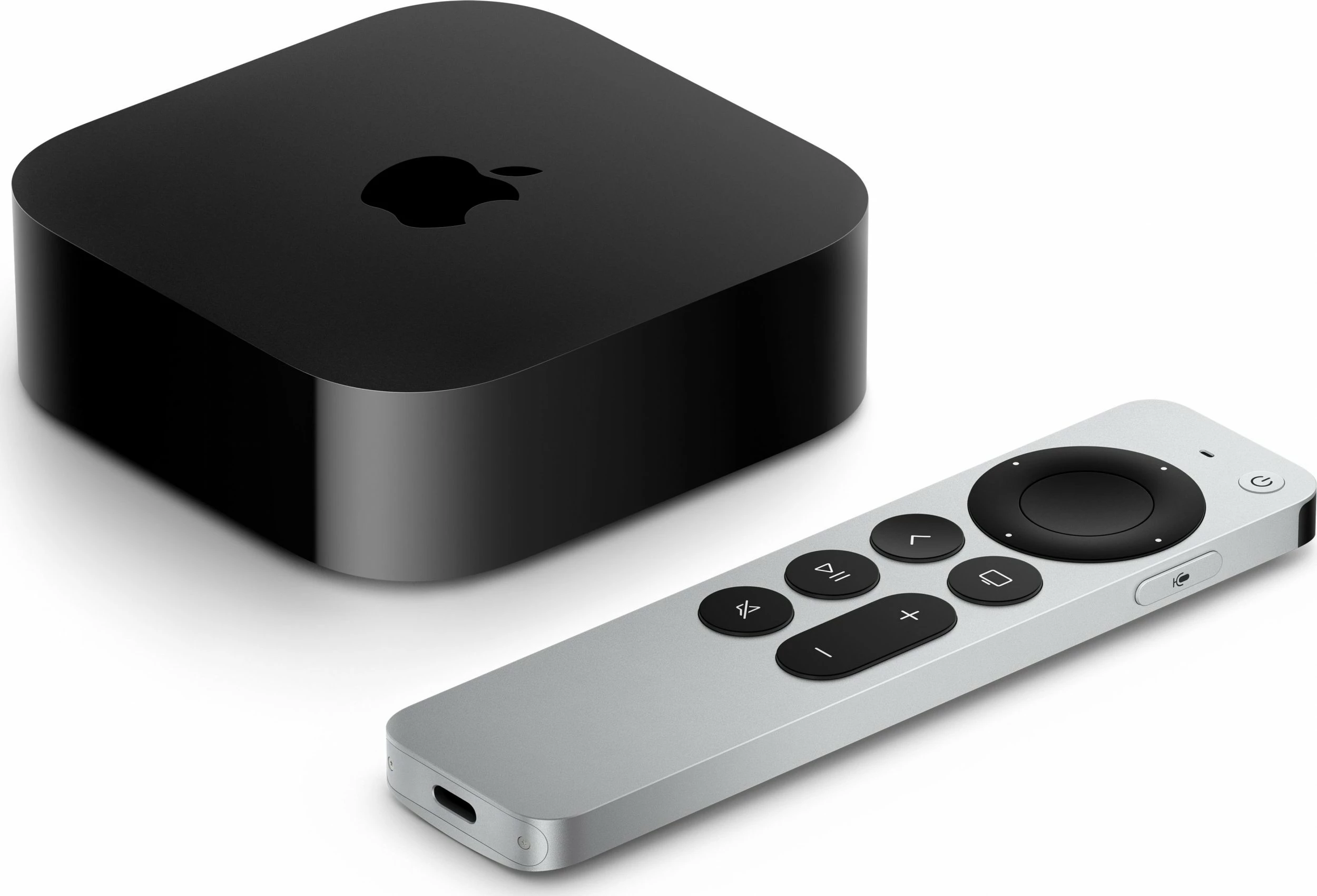 Media player Apple Apple TV 4K (3rd gen, 2022) 64GB Wi‑Fi 4K, zi, me telekomandë